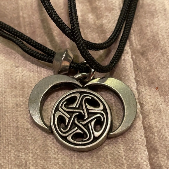 Celtic Symbol Corded Necklace - Picture 2 of 4